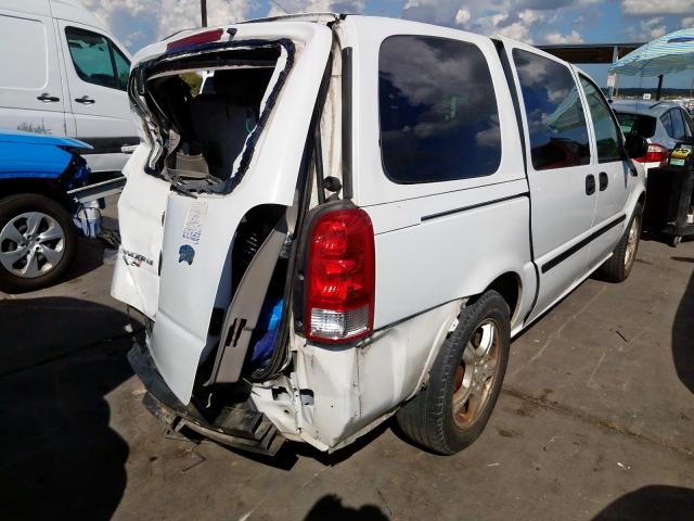 1GNDV23L36D145708 - 2006 CHEVROLET UPLANDER L WHITE photo 4