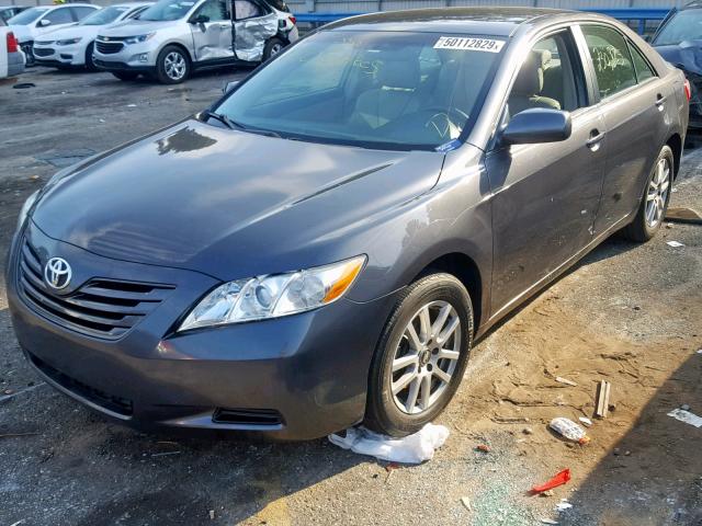 4T1BE46K69U875966 - 2009 TOYOTA CAMRY BASE CHARCOAL photo 2