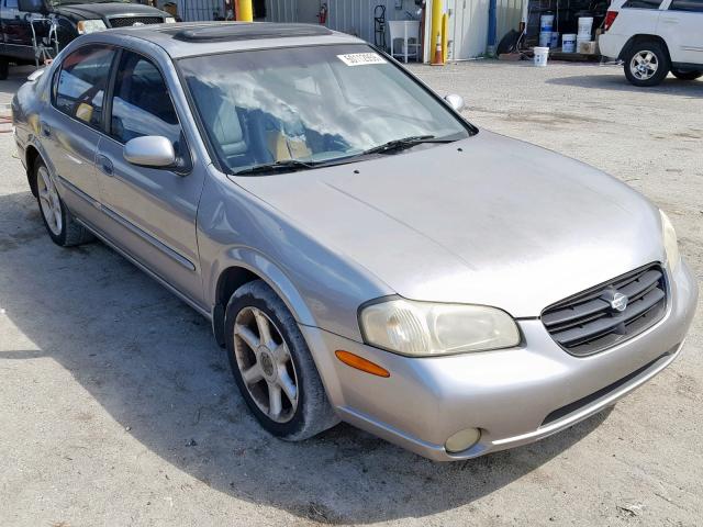 JN1CA31D91T629823 - 2001 NISSAN MAXIMA GXE GRAY photo 1