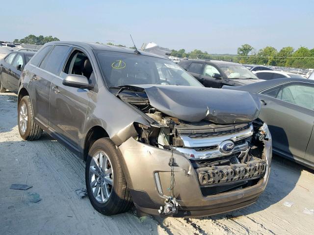 2FMDK3KC1DBB47643 - 2013 FORD EDGE LIMIT GRAY photo 1