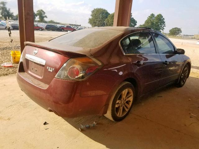 1N4BL2AP0BC134375 - 2011 NISSAN ALTIMA SR MAROON photo 4