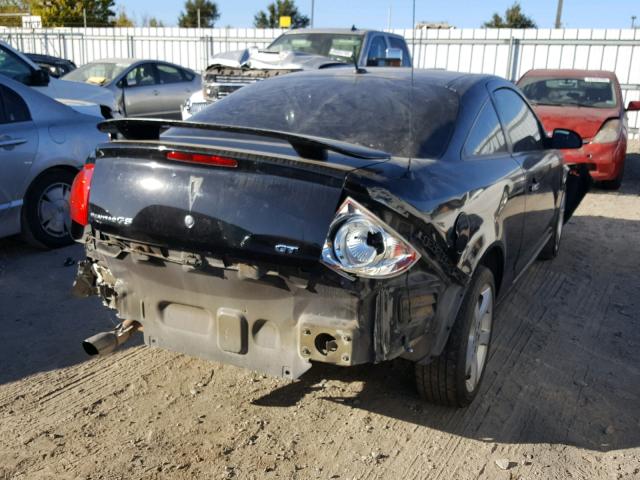 1G2AN18B677385202 - 2007 PONTIAC G5 GT BLACK photo 4