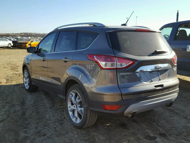 1FMCU9J97EUA25136 - 2014 FORD ESCAPE TIT GRAY photo 3