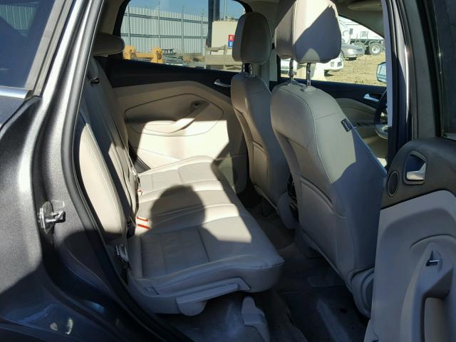 1FMCU9J97EUA25136 - 2014 FORD ESCAPE TIT GRAY photo 6