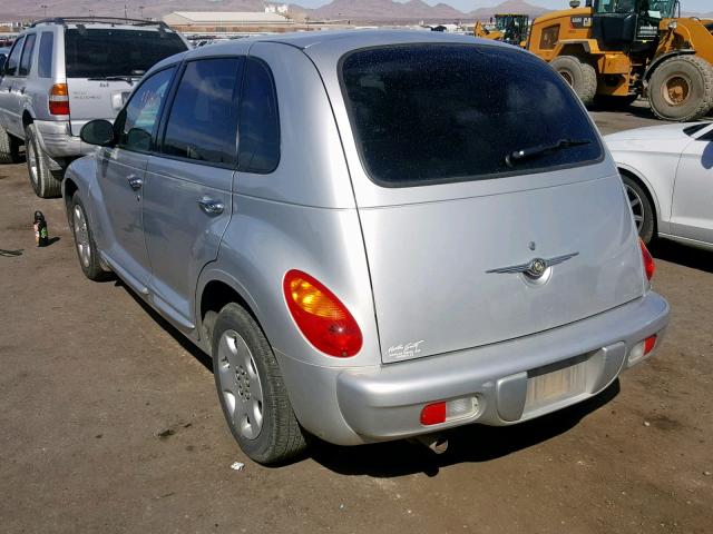 3C4FY48B44T355326 - 2004 CHRYSLER PT CRUISER SILVER photo 3