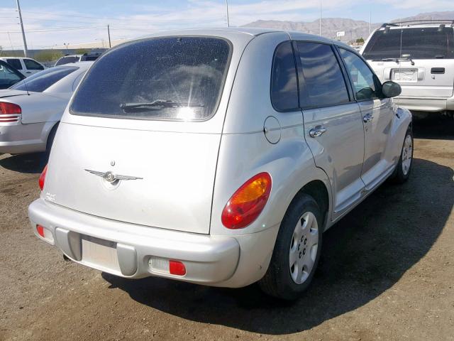 3C4FY48B44T355326 - 2004 CHRYSLER PT CRUISER SILVER photo 4