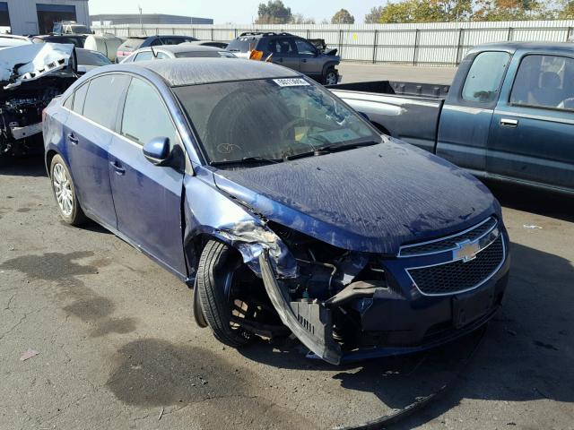 1G1PJ5SC0C7288087 - 2012 CHEVROLET CRUZE ECO BLUE photo 1