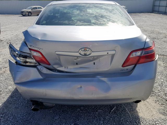 4T1BK46K57U547721 - 2007 TOYOTA CAMRY NEW SILVER photo 9