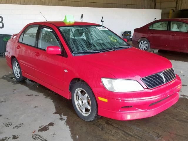 JA3AJ86E33U047392 - 2003 MITSUBISHI LANCER OZ RED photo 1