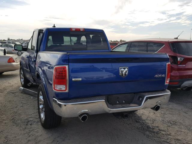 1C6RR7NT6HS854426 - 2017 RAM 1500 LARAM BLUE photo 3