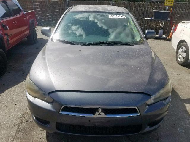 JA3AU26U59U006864 - 2009 MITSUBISHI LANCER ES/ GRAY photo 9