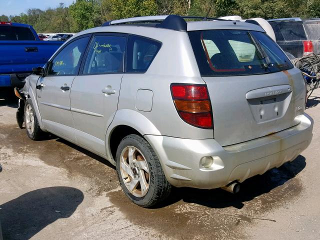 5Y2SL62844Z407956 - 2004 PONTIAC VIBE SILVER photo 3