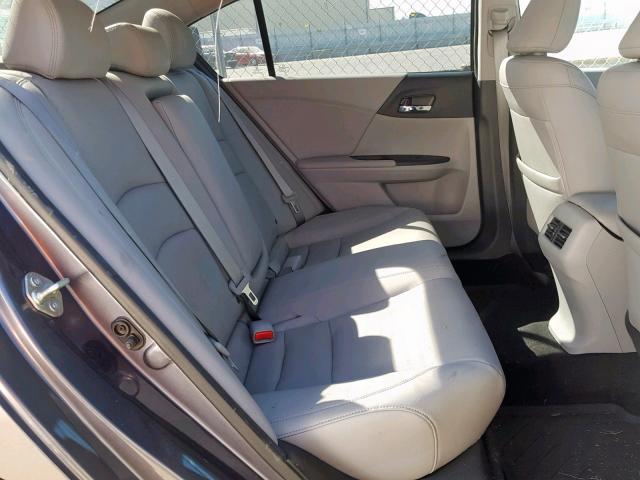 1HGCR2F87FA032198 - 2015 HONDA ACCORD EXL GRAY photo 6