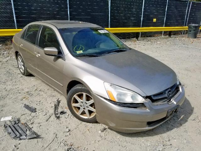 1HGCM66583A005423 - 2003 HONDA ACCORD TAN photo 1