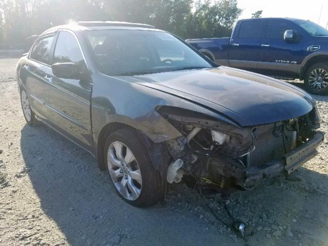 1HGCP36809A013766 - 2009 HONDA ACCORD EXL GRAY photo 1