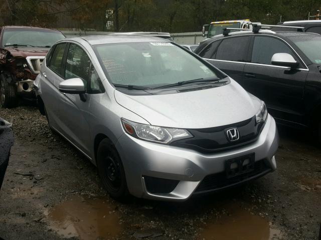 JHMGK5H58GS015686 - 2016 HONDA FIT LX SILVER photo 1