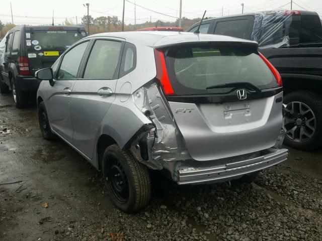 JHMGK5H58GS015686 - 2016 HONDA FIT LX SILVER photo 3