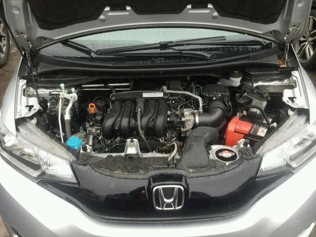 JHMGK5H58GS015686 - 2016 HONDA FIT LX SILVER photo 7