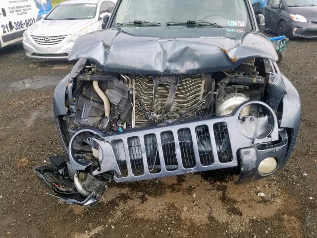 1J4GL58K12W350370 - 2002 JEEP LIBERTY LI BLUE photo 7