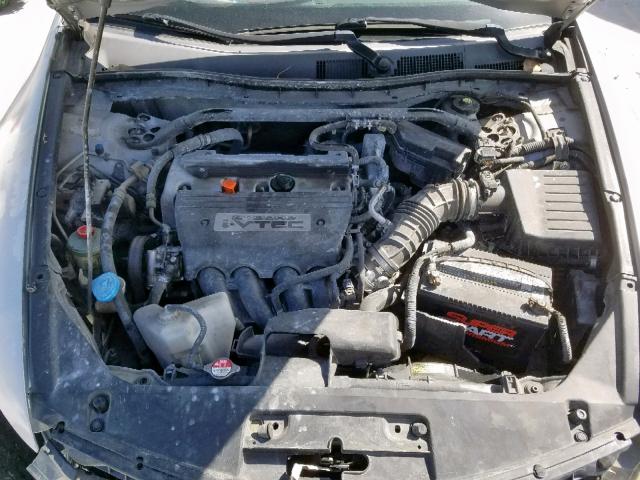 1HGCS12338A025938 - 2008 HONDA ACCORD LX- SILVER photo 7