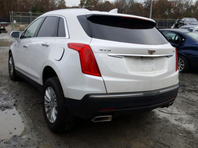 1GYKNARS9JZ132976 - 2018 CADILLAC XT5 WHITE photo 3