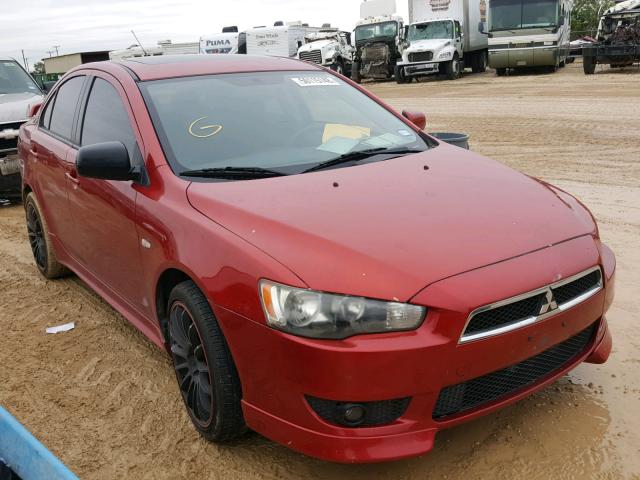 JA3AU86UX8U042406 - 2008 MITSUBISHI LANCER GTS RED photo 1