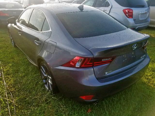 JTHBF1D27F5068279 - 2015 LEXUS IS 250 GRAY photo 3