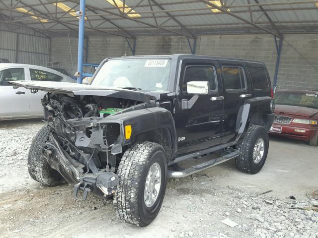 5GTEN13L488130145 - 2008 HUMMER H3 ALPHA BLACK photo 2