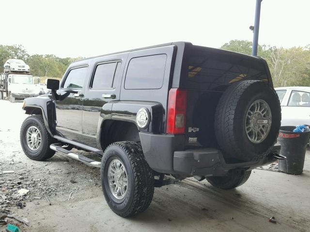 5GTEN13L488130145 - 2008 HUMMER H3 ALPHA BLACK photo 3