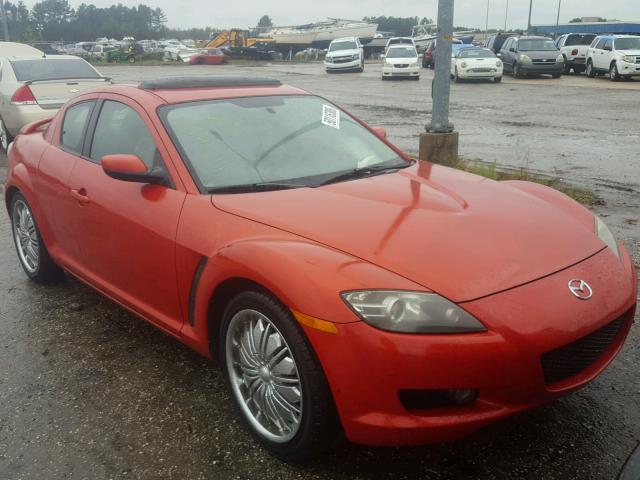 JM1FE17N740127627 - 2004 MAZDA RX8 RED photo 1