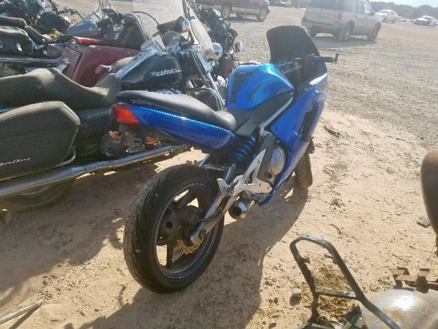 JKAEXEA117A018298 - 2007 KAWASAKI EX650 A Mavi foto 4