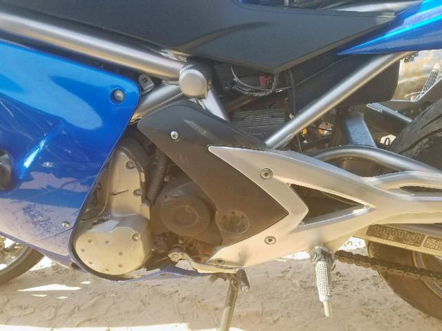 JKAEXEA117A018298 - 2007 KAWASAKI EX650 A Mavi foto 9
