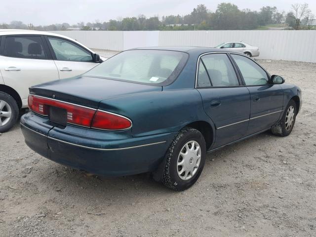 2G4WS52M1X1496356 - 1999 BUICK CENTURY CU GREEN photo 4