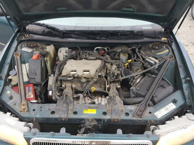 2G4WS52M1X1496356 - 1999 BUICK CENTURY CU GREEN photo 7