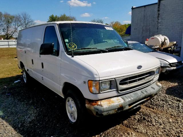 1FTNE24L9YHB15880 - 2000 FORD ECONOLINE WHITE photo 1