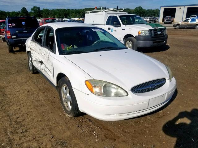 1FAFP55U73A212302 - 2003 FORD TAURUS SES WHITE photo 1