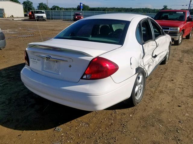 1FAFP55U73A212302 - 2003 FORD TAURUS SES WHITE photo 4