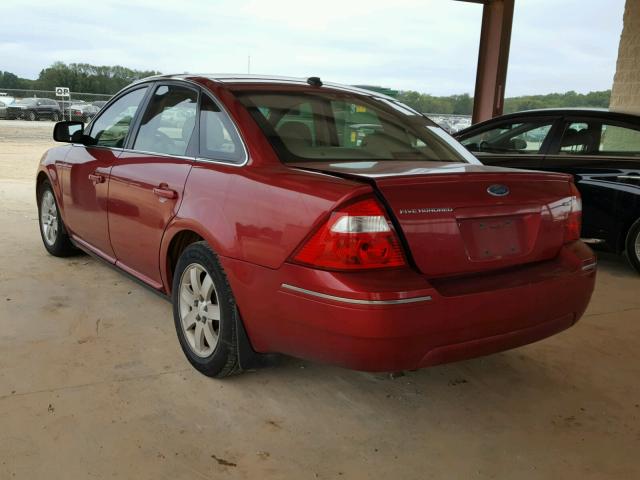 1FAHP24107G128369 - 2007 FORD FIVE HUNDR RED photo 3