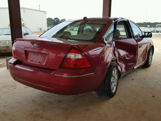 1FAHP24107G128369 - 2007 FORD FIVE HUNDR RED photo 4