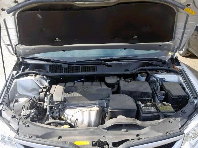 4T3BA3BB8DU039233 - 2013 TOYOTA VENZA LE SILVER photo 7