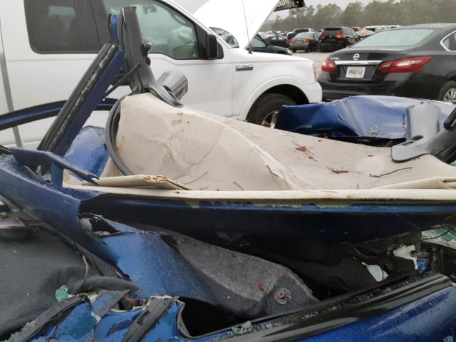 1G1JC12F857144888 - 2005 CHEVROLET CAVALIER BLUE photo 10