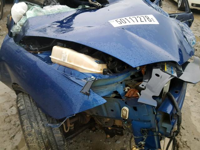 1G1JC12F857144888 - 2005 CHEVROLET CAVALIER BLUE photo 7