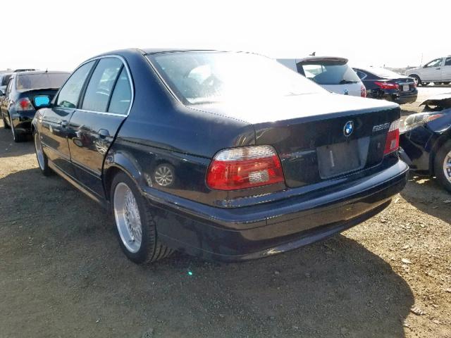 WBADT33441GF40551 - 2001 BMW 525 I BLACK photo 3