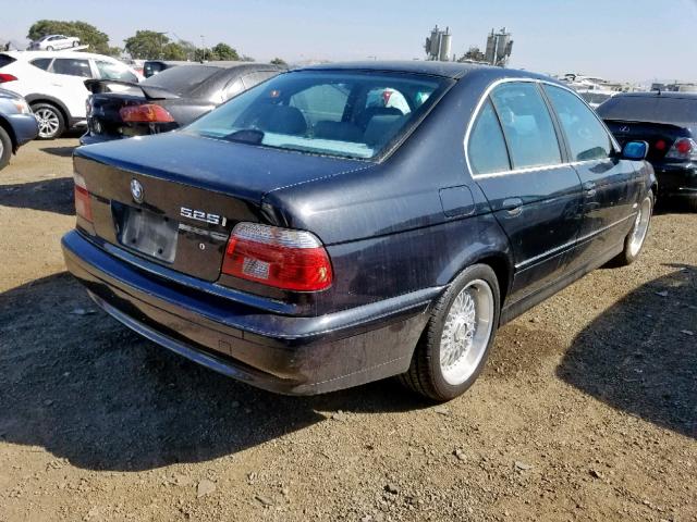 WBADT33441GF40551 - 2001 BMW 525 I BLACK photo 4