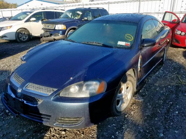 4B3AG42G65E025254 - 2005 DODGE STRATUS SX BLUE photo 2