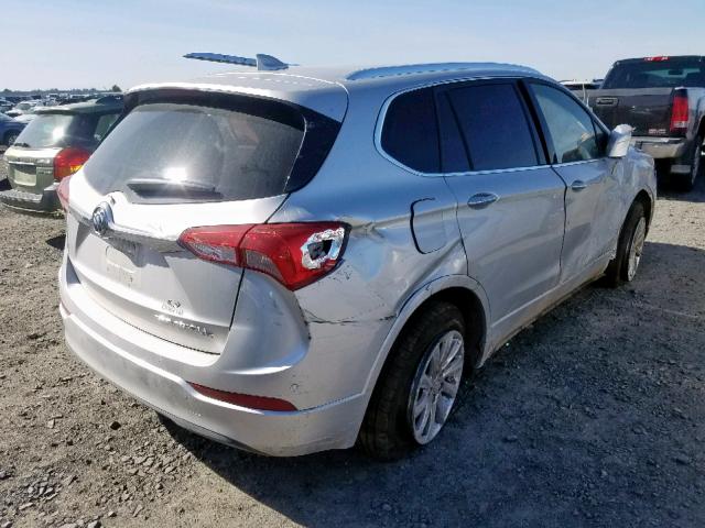 LRBFX2SA1KD019271 - 2019 BUICK ENVISION E WHITE photo 4