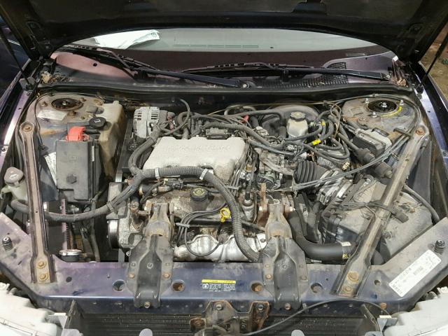 2G4WS52J621142010 - 2002 BUICK CENTURY CU BLUE photo 7