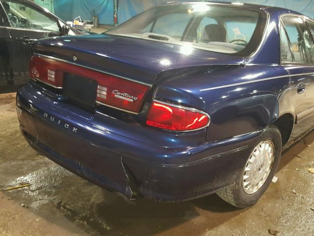 2G4WS52J621142010 - 2002 BUICK CENTURY CU BLUE photo 9