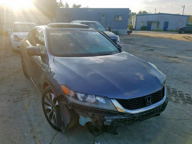 1HGCT1B86DA007498 - 2013 HONDA ACCORD EXL GRAY photo 1