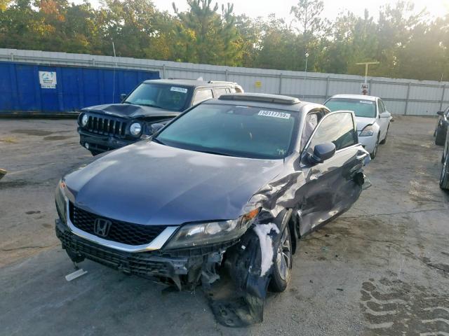 1HGCT1B86DA007498 - 2013 HONDA ACCORD EXL GRAY photo 2